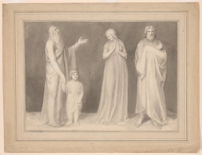 Hannah präsentiert Samuel Eli von John Flaxman