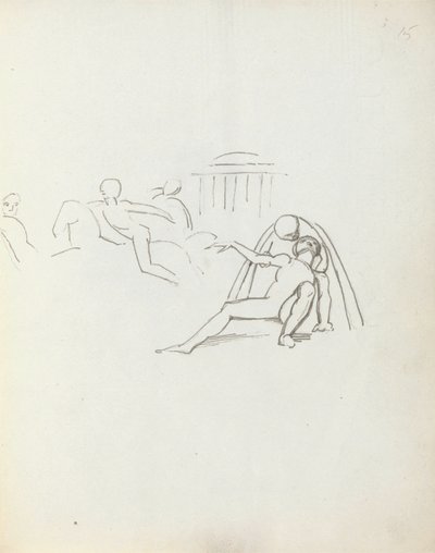 John Philip Kemble als Hamlet von John Flaxman