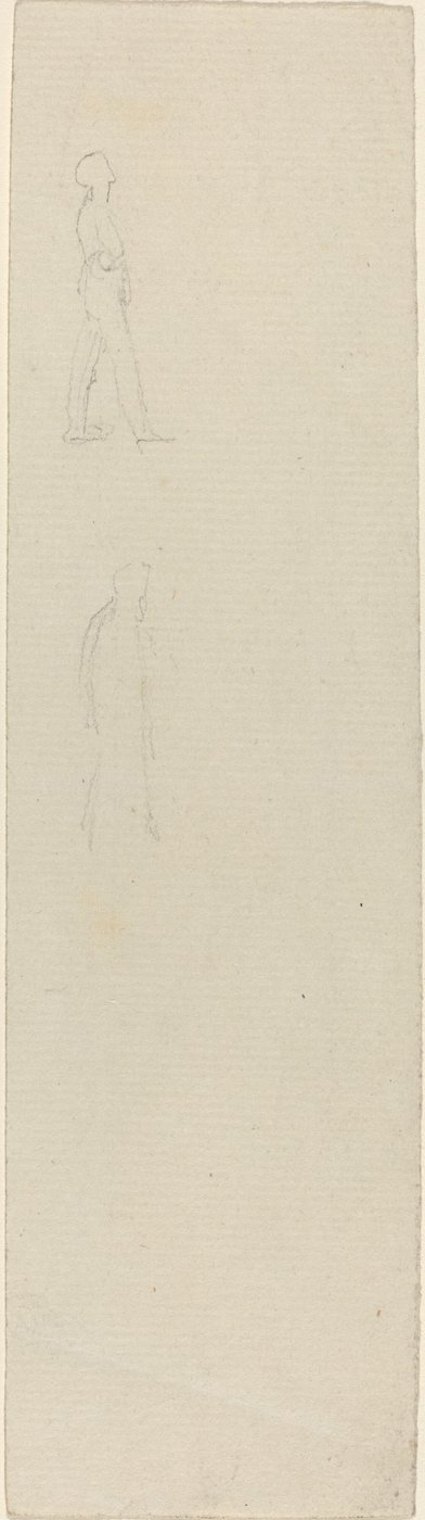 Blatt mit Studien (recto und verso) von John Flaxman