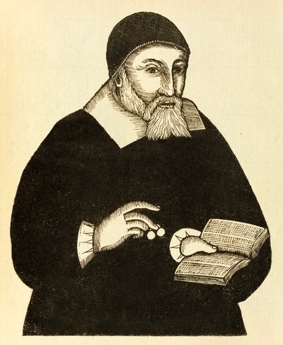 Richard Mather, erster in einer Reihe von puritanischen Geistlichen in Neuengland und Führer des Kongregationalismus in Neuengland von John Foster