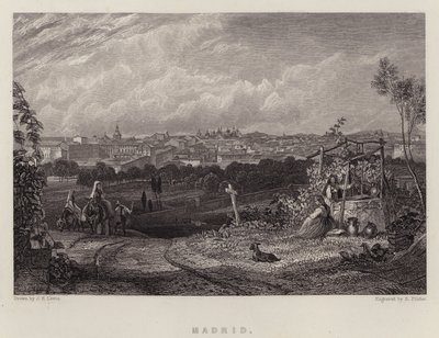 Madrid von John Frederick (after) Lewis