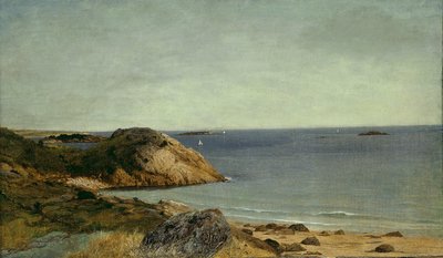 Felsige Küste, ca. 1860 von John Frederick Kensett