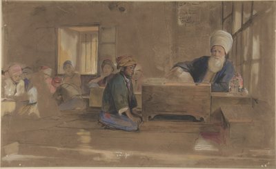Arabische Schule von John Frederick Lewis