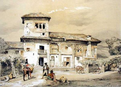 Casa de Frascito Sanchez, ein altes Haus in der Alhambra, aus 
