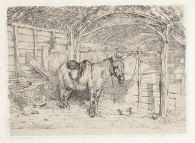 Stallszene von John Frederick Lewis