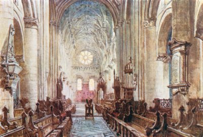 Innenraum der Kathedrale von Christ Church von John Fulleylove