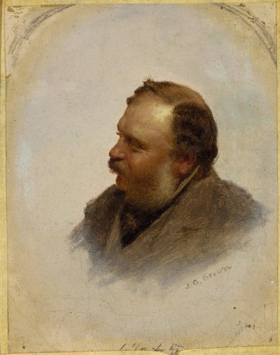 Porträt von William Brand, um 1862 von John George Brown