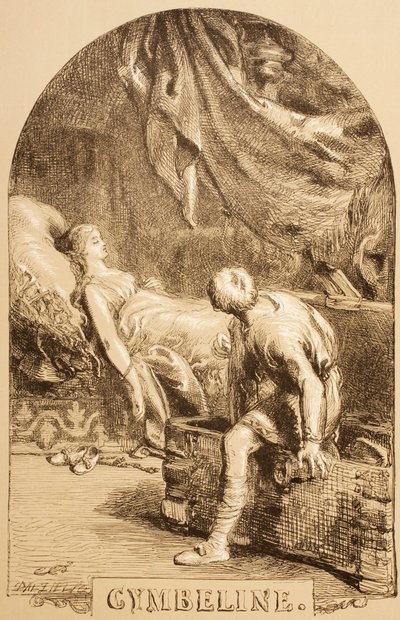 Illustration für Cymbeline, aus 