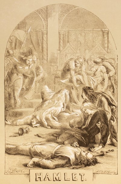 Illustration für Hamlet, aus 