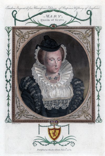 Maria I. von Schottland, bekannt als Maria, Königin der Schotten, 1794 von John Goldar