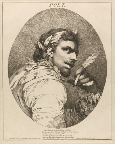 „Dichter, aus Ein Sommernachtstraum, 5. Akt, 1. Szene“ von John Hamilton Mortimer