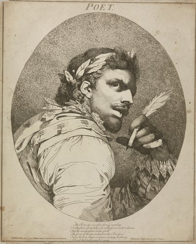 Der Dichter, "Ein Sommernachtstraum", Akt V, Szene I von John Hamilton Mortimer
