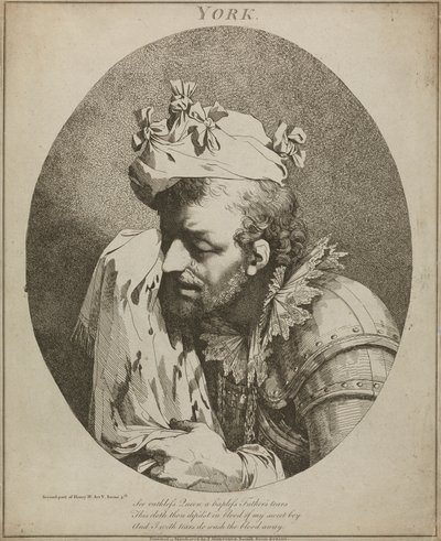 York, "Heinrich IV", Teil II, Akt V, Szene IV von John Hamilton Mortimer