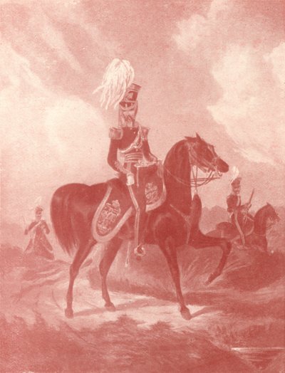 Offizier, 13. Leichte Dragoner, um 1820-1870, 1909 von John Harris Junior