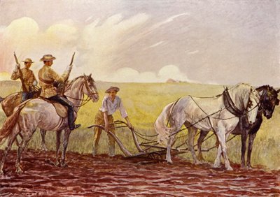 Kanadische berittene Polizei von John Henry Frederick (after) Bacon