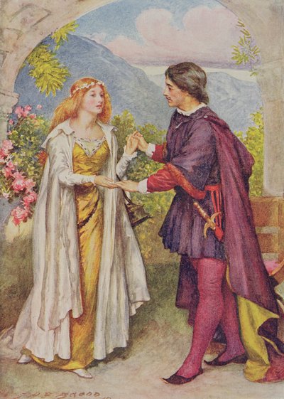 Hamlet und Ophelia aus 