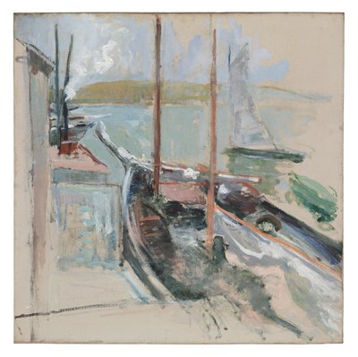 Hafenszene von John Henry Twachtman