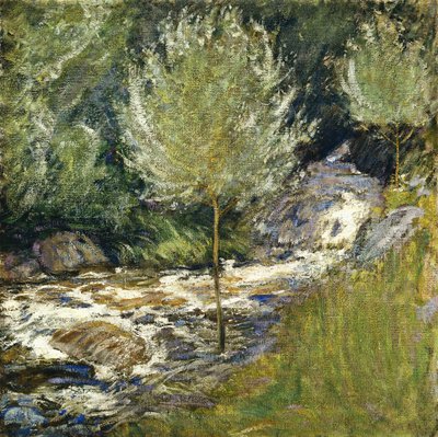 Horseneck Falls, Greenwich, Connecticut von John Henry Twachtman
