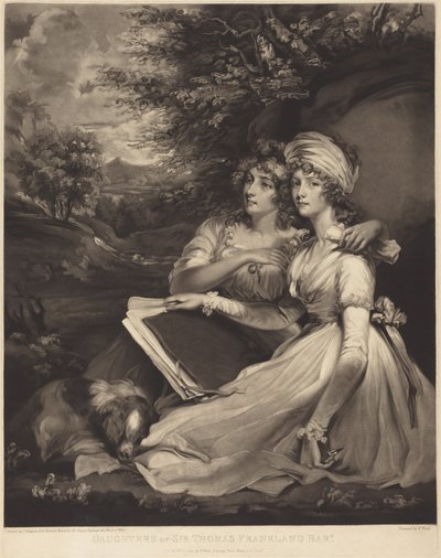 Töchter von Sir Thomas Frankland, Bart. (Die Schwestern) von John Hoppner