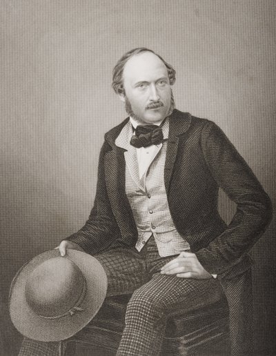H.R.H. Prinz Albert (1819-61) Prinzgemahl von Großbritannien und Irland, graviert von D.J. Pound nach einem Foto, aus 
