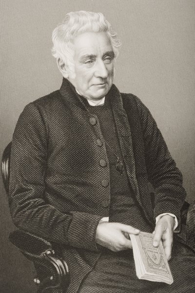 John Lonsdale (1788-1867) graviert von D.J. Pound nach einem Foto, aus 