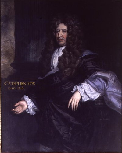 Sir Stephen Fox (1627-1716) Zahlmeister von John James Bakker
