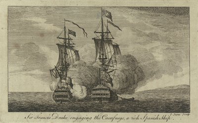 Sir Francis Drake greift die 