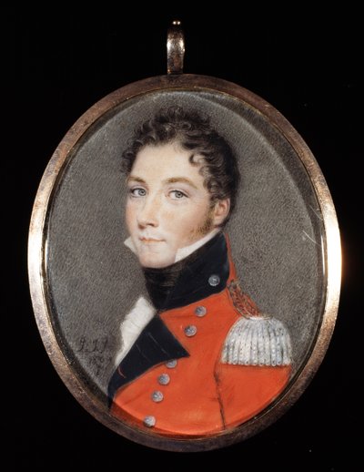 Unbekannter Offizier, wahrscheinlich der 14. Madras Native Infantry von John Junior Smart