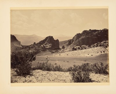 Landschaft mit Wagen von John K. Hillers