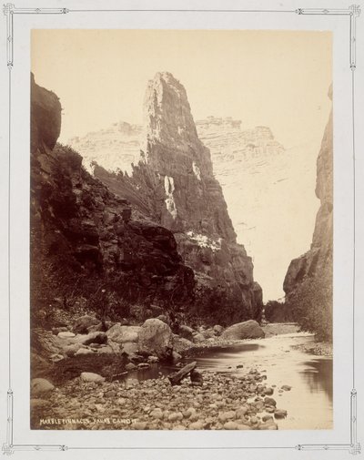 Marmorspitze, Kanab Canyon von John K. Hillers