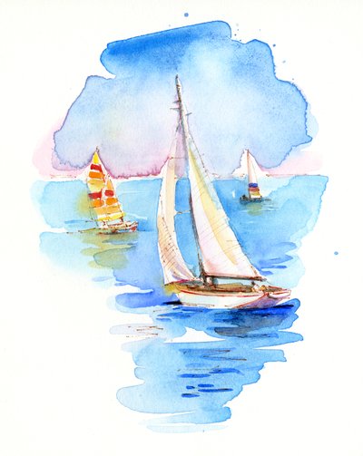 Segelboote von John Keeling