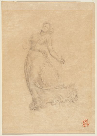 Allegorische Frauenfigur von John La Farge or Lafarge