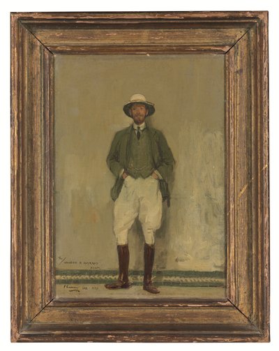 Porträt von Walter B. Harris, ca. 1907 von John Lavery