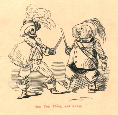 Eins, Zwei, Drei und Unter, 1897 von John Leech