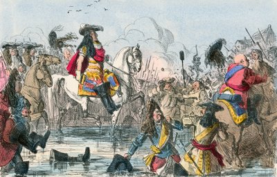 Die Schlacht am Boyne von John Leech