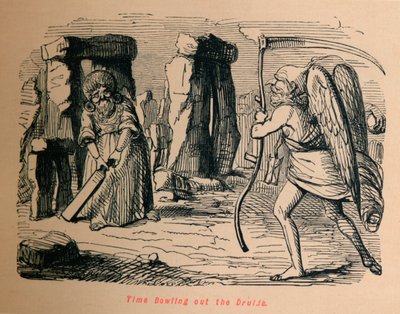 Zeit vertreibt die Druiden von John Leech