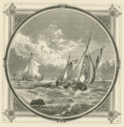 Ein gestrandetes Schiff ist ein Leuchtfeuer auf See von John Leighton