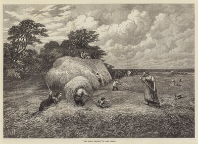 Die Gerstenernte von John Linnell
