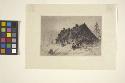 Hütten der Schwarzen in Wilmington, N. C. von John Mackie Falconer