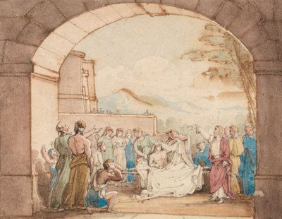 Die Auferweckung des Lazarus von John Martin