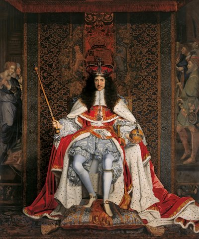 Porträt von Karl II. von England 1630-1685, ca. 1676 von John Michael Wright
