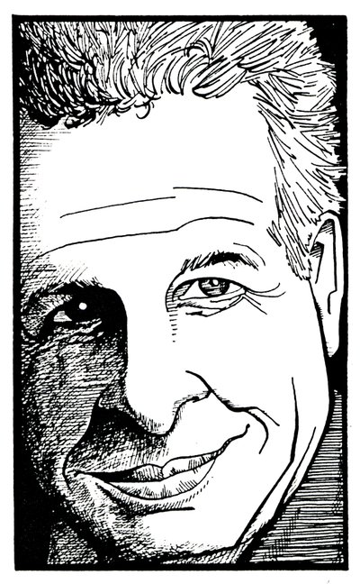 Alexander Goehr - Porträt von John Minnion