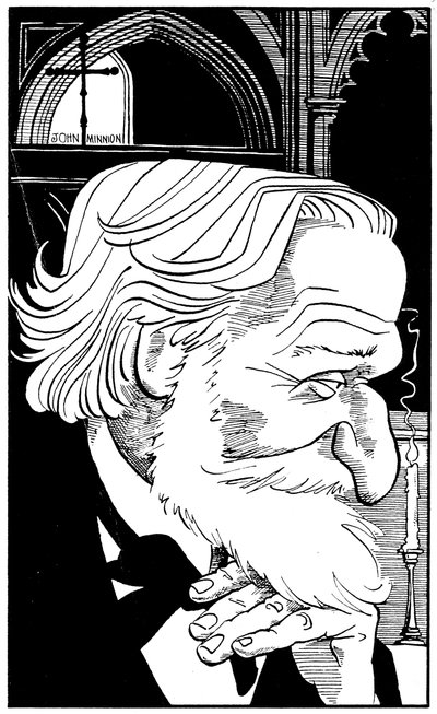 Giuseppe Verdi - Profilporträt des italienischen Komponisten von John Minnion