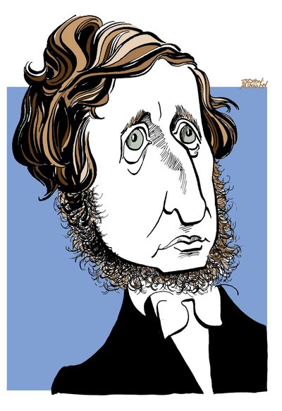 Henry David Thoreau von John Minnion