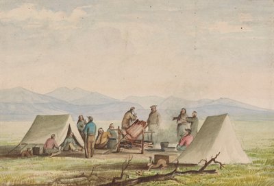 Warten auf die Rückkehr von Herrn Tinkham von John Mix Stanley