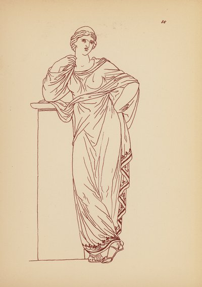 Antikes griechisches Frauenkostüm von John Moyr Smith