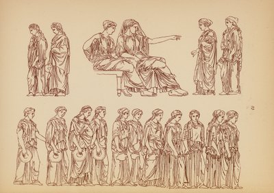 Antikes griechisches Frauenkostüm von John Moyr Smith