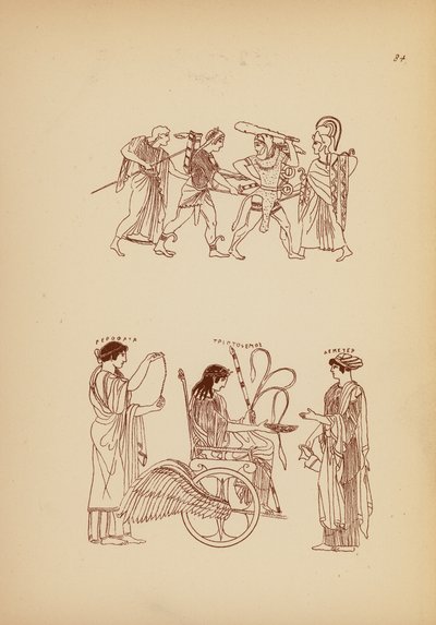 Antikes griechisches Frauenkostüm von John Moyr Smith