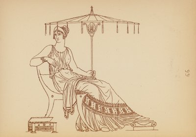 Antikes griechisches Frauenkostüm von John Moyr Smith