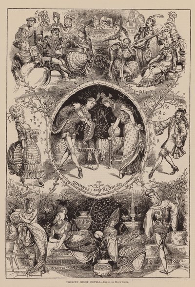 Zwölfte Nacht Feierlichkeiten von John Moyr Smith